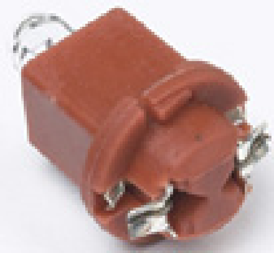 Lampadina 24V 1.2W (40mA) zoccolo marrone