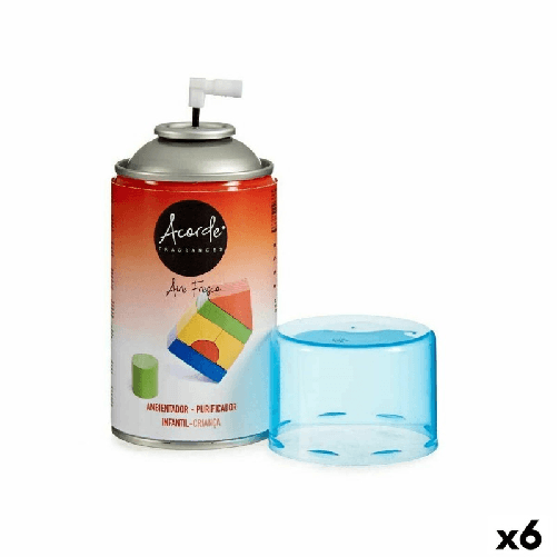 Acorde Ricambi Per Diffusore Per Ambienti Acorde 55323 Acqua di Colonia per Bambini 250 ml (6 Unità)