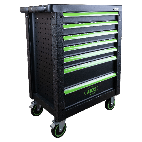 JBM CARRELLO A 7 CASSETTI SENZA UTENSILI - VERDE