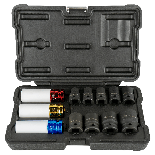 JBM SET DI 12 BUSSOLE PNEUMATICHE ESAGONALI 1/2”