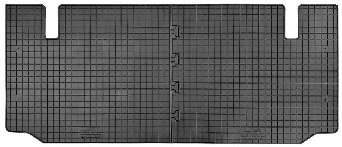 Tappeto gomma seconda fila CITROEN Jumper II Combi 06>14, 14> - FIAT Ducato III Combi 06>14, 14> - PEUGEOT Boxer Combi 06>14, 14>