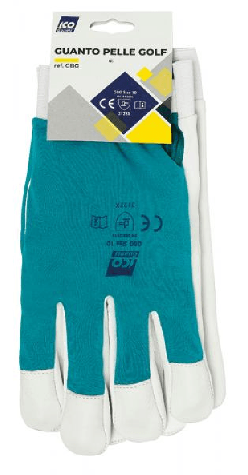 Ico Coppia guanti pelle golf taglia XXL/10