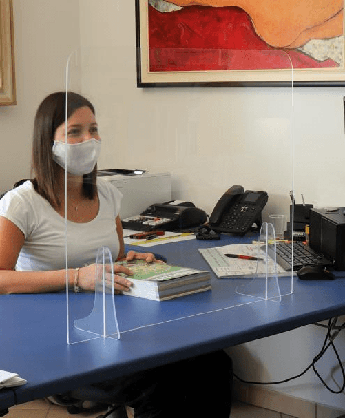 Cora Schermo protettivo PMMA 100x75 cm senza apertura