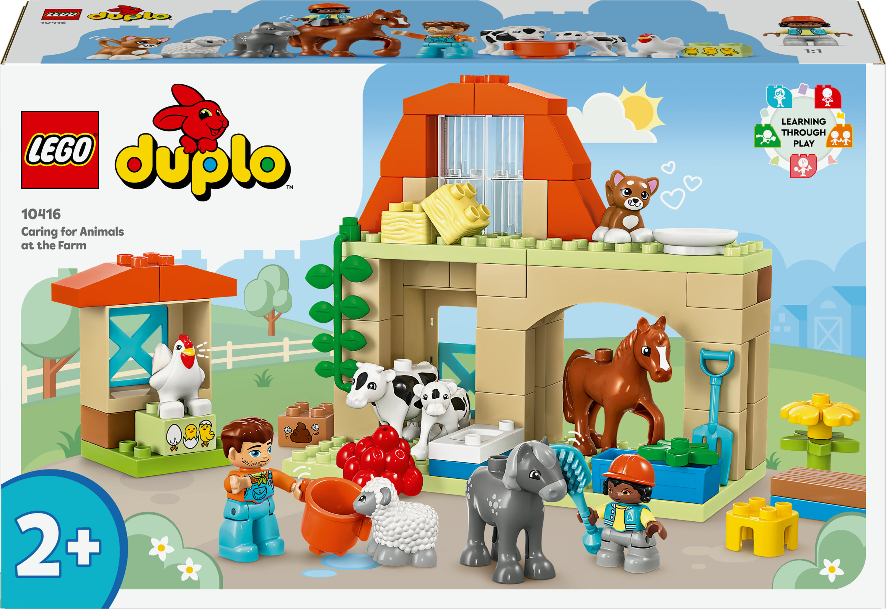 LEGO DUPLO 10416 Cura degli Animali di Fattoria Giocattolo LEGO DUPLO Cura degli animali di fattoria