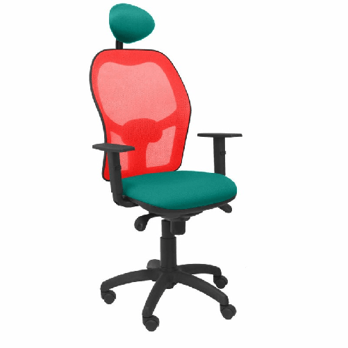 P&C Sedia Ufficio con Poggiatesta Jorquera P&C BALI39C Turchese