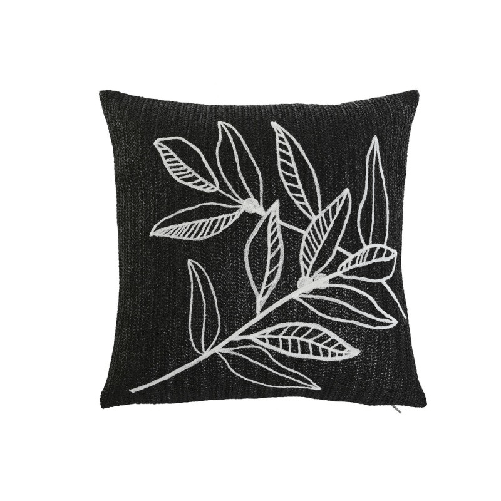 Home ESPRIT Cuscino Home ESPRIT Bianco Nero 42 x 15 x 42 cm