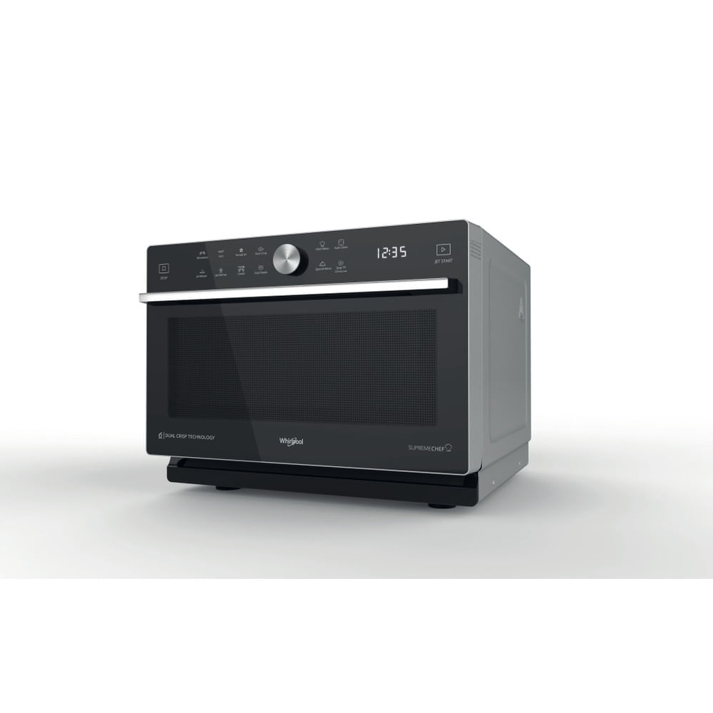 Whirlpool MWSC 933 SB Forno a Microonde Combinato 33 Litri 900W Nero-Argento Whirlpool Supreme Chef Microonde a libera installazione - MWSC 933 SB