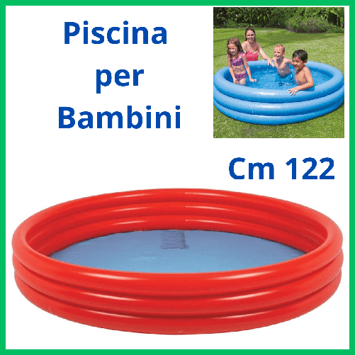 Partenopee Diversi Piscina gonfiabile per bambini piscine gonfiabili rotonda da mare giardino campeggio montagna