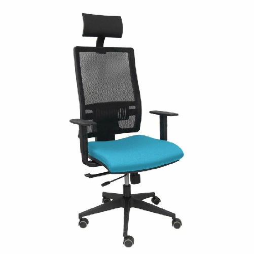 P&C Sedia Ufficio con Poggiatesta P&C B10CRPC Blu cielo