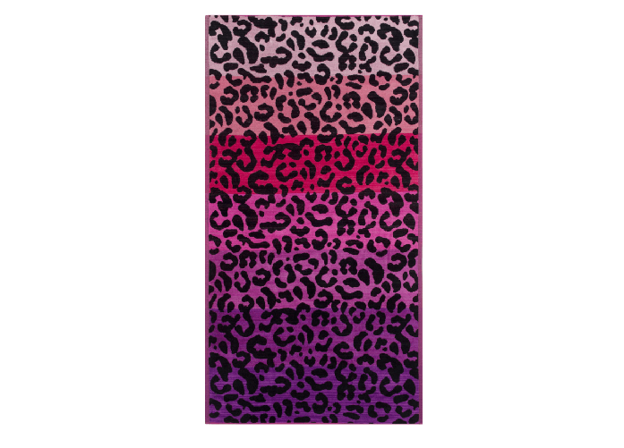 BIANCHERIAWEB Telo Mare Jacquard Spugna Asciugamano Spiaggia Elettra Degradè Rosa