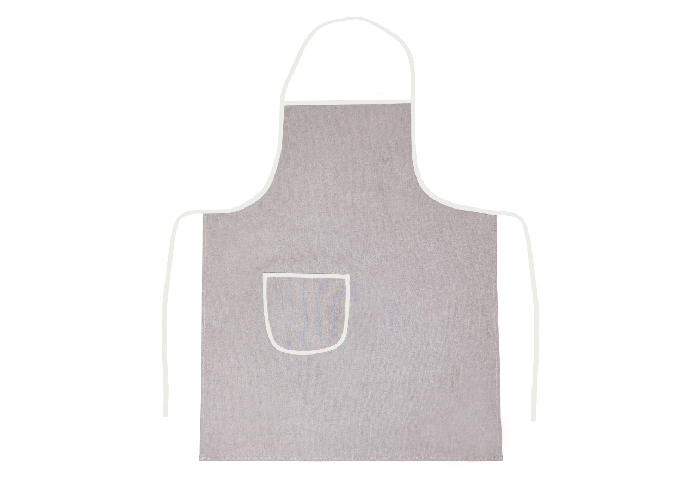 BIANCHERIAWEB Pack 2 Pezzi Grembiule Cucina Chef Casa Con Tasche Modello Tinta Unita Beige