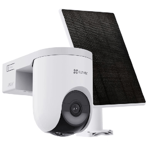Ezviz hb8 lite + solar panel - telecamera motorizzata da esterno a batteria - 2k+ - color night vision