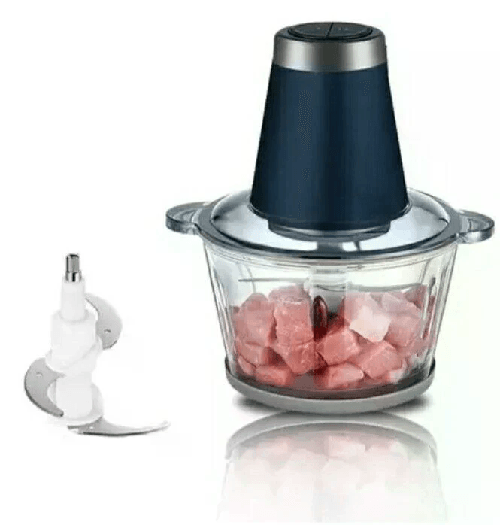 LIXI Tritatutto Elettrico 3L 400W Trita Carne Verdure Frutta 4 Lame Sminuzza Frulla