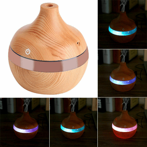 SHOPPING IN RETE DIFFUSORE DI AROMI UMIDIFICATORE 300ML AROMATERAPIA OLI ESSENZIALI CASA UFFICIO