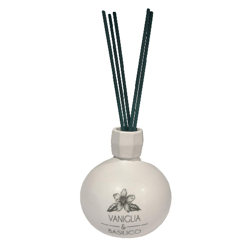 LA PORCELLANA BIANCA Profumatore vaniglia e basilico 120 ml Sensalia