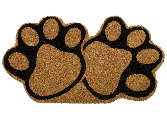 BIANCHERIAWEB Zerbino Entrata Ingresso Esterno Antiscivolo Cocco Animal Paws