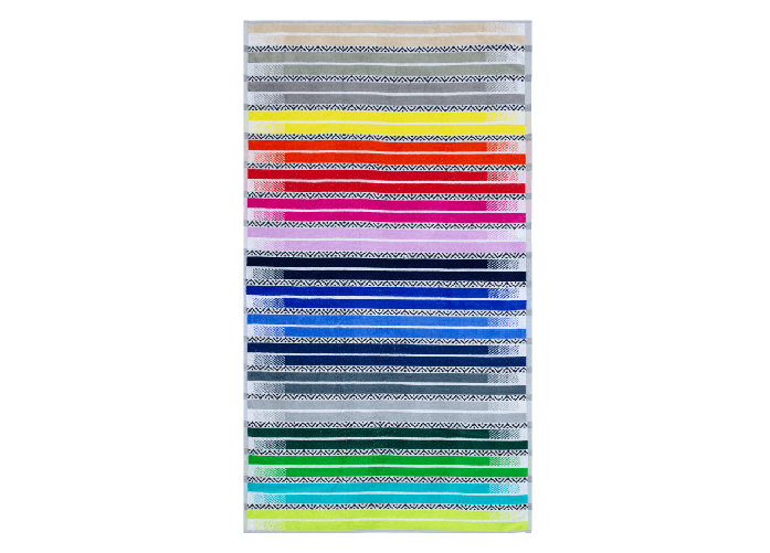 BIANCHERIAWEB Telo Mare Jacquard Spugna Asciugamano Spiaggia Disegno Cile