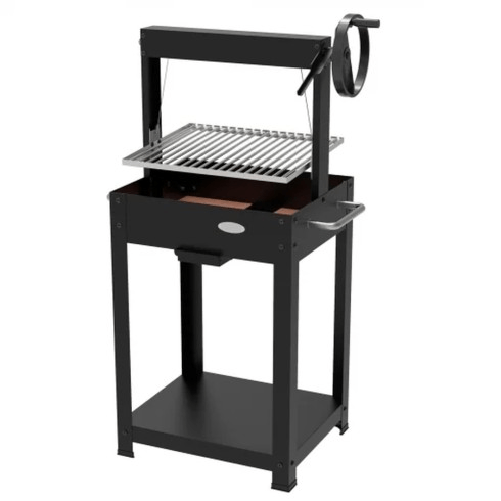 BricoShop24 Duramax Barbecue Griglia Argentino per Legna e Carbone