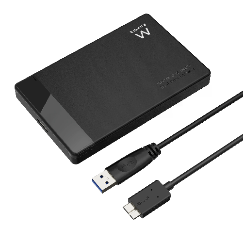 Ewent EW7049 contenitore di unità di archiviazione Box esterno HDD/SSD Nero 2.5" Ewent EW7049 contenitore di unità di archiviazione Box esterno HDD/SS