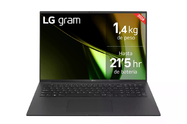 LG 17Z90S Intel Core Ultra 7 155H Computer portatile 432 cm (17) WQXGA 16 GB LPDDR5