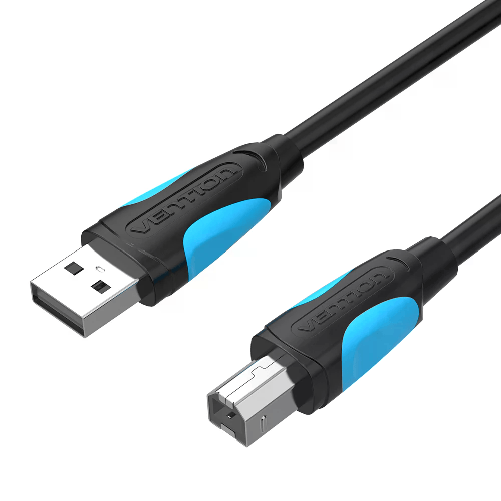 Vention VAS-A16-B200 cavo USB USB 2.0 2 m USB A USB B Nero Bianco