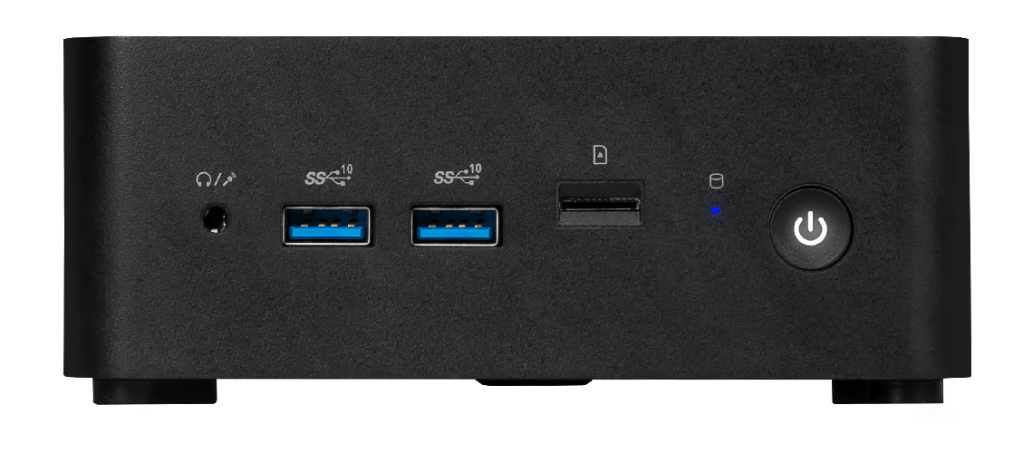 MSI Cubi NUC 1MG-022XDE Intel Core 5 120U 8 GB DDR5-SDRAM 512 GB SSD Mini PC Nero