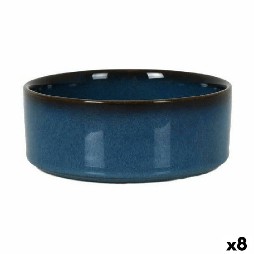 La Mediterránea Set da Aperitivo La Mediterránea Chester Azzurro 20 x 8 cm 20 x 20 x 8 cm (8 Unità)