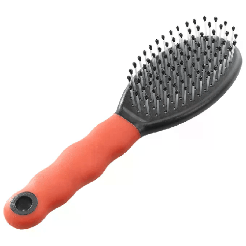 FERPLAST Spazzola Gro 5929 per Cani piccola con doppia funzione per toelettatura e cura del pelo