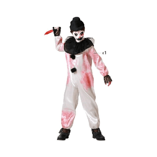 BigBuy Carnival Costume per Bambini Arlecchino Sanguinario 3-4 Anni