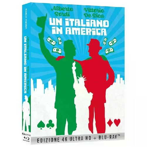 BLU RAY Un Italiano In America Collectors Edition con 2 Blu Ray e qualita' straordinaria per una visione unica