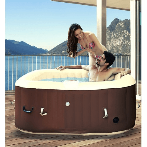 Freebie Piscina Spa Gonfiabile Vasca Idromassaggio Riscaldata Pompa da Giardino Esterno