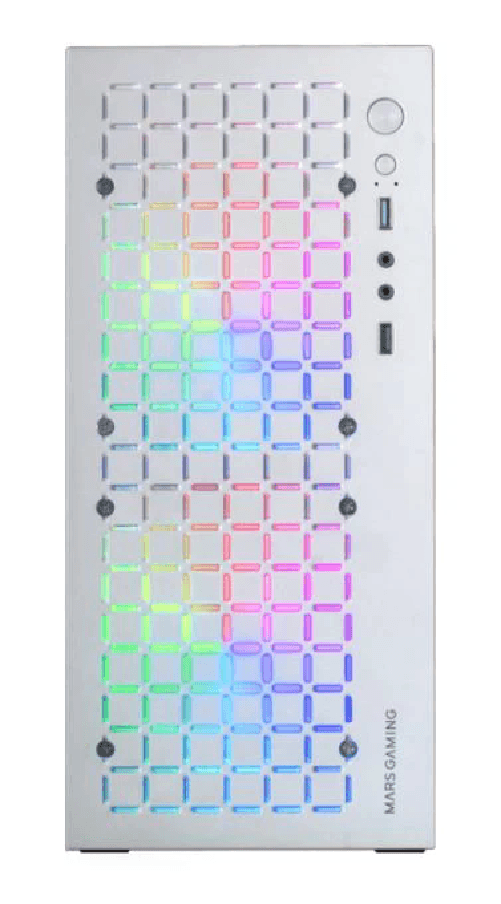 Mars Gaming MC-COREW Mini Tower Bianco