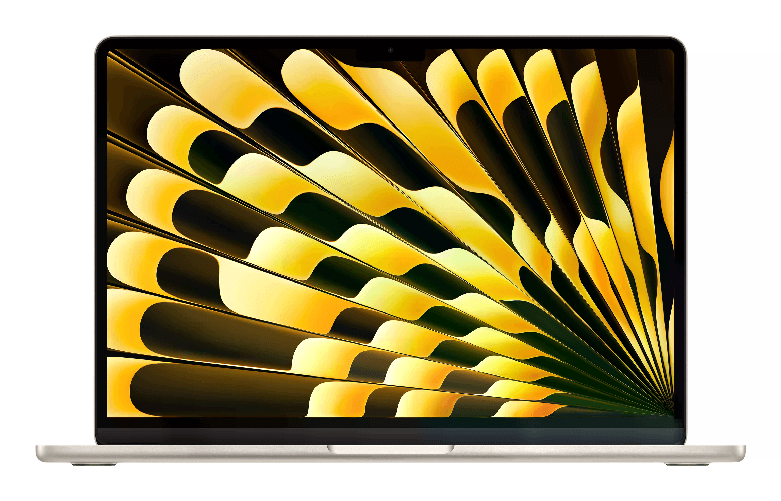 Apple 13-Inch Macbook Air Apple M4 Chip With 10-Core Cpu And 10-Core Gpu 24Gb 512Gb Ssd Starlight