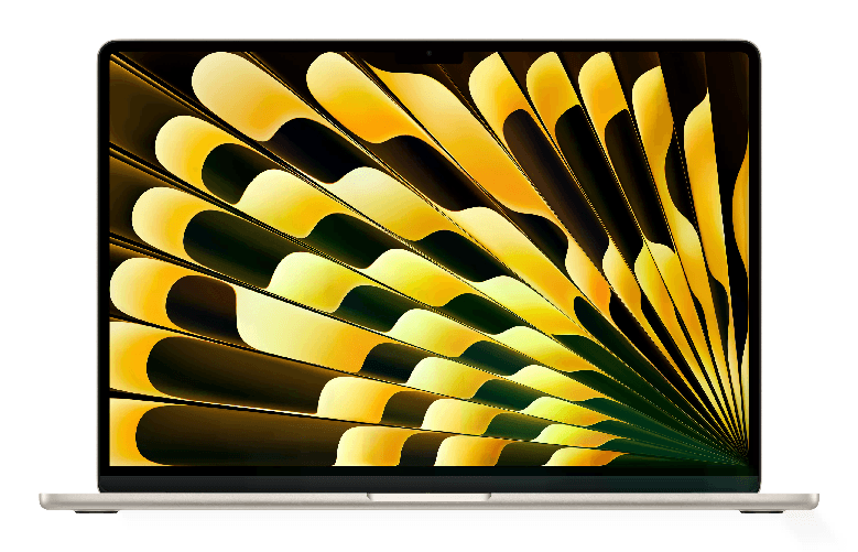 Apple 15-Inch Macbook Air Apple M4 Chip With 10-Core Cpu And 10-Core Gpu 16Gb 512Gb Ssd Starlight