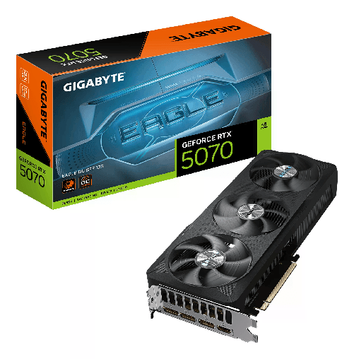 GIGABYTE GeForce RTX 5070 EAGLE OC SFF 12G Scheda Grafica - 12GB GDDR7 192 bit PCI-E 5