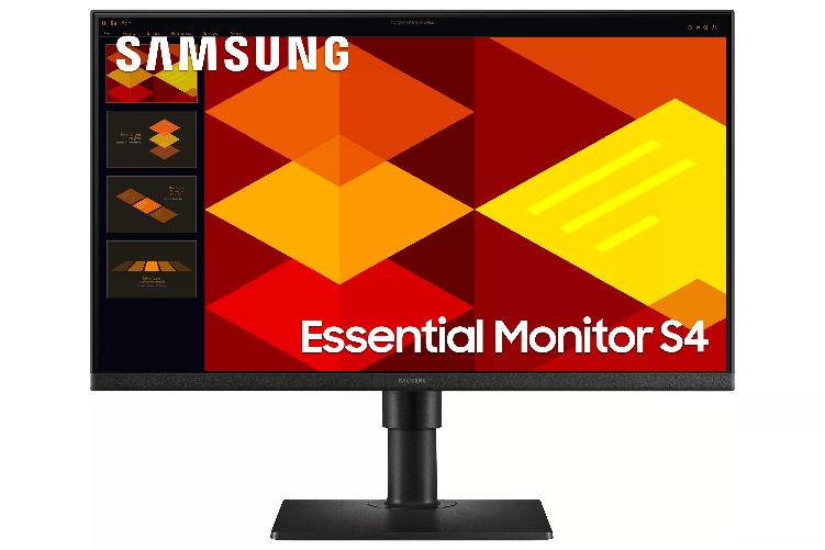 Samsung Monitor S40GD 24'' FHD 1920x1200 100Hz - Schermo PC Gaming Ufficio Samsung Mon 24 Ips 2Xhdmi Dp 100Hz 5Ms Ls24D406Gauxen Pivot Reg Altezza