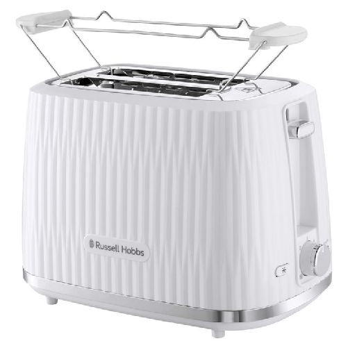 Russell Hobbs Russel hobbes 27370-56 - tostapane - 800w - plastica/dettagli cromati - bianco
