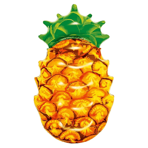TrAdE Shop Traesio Materassino Gonfiabile Grafica Realistica Ananas Galleggiante Piscina 174x96cm 016162 -