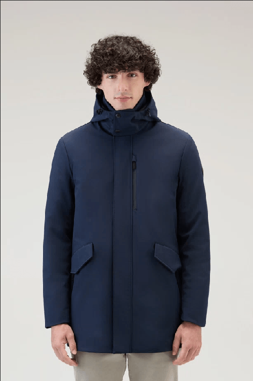WOOLRICH GIUBBOTTO UOMO WOOLRICH BARROW CFWOOU0792MRUT3496 3989 ORIGINALE AI 2024 Colore Blu,Taglia XXL