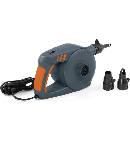 TrAdE Shop Traesio Pompa Di Gonfiaggio Elettrica Powergrip A Corrente Alternata Ac Adattatori 62145 -