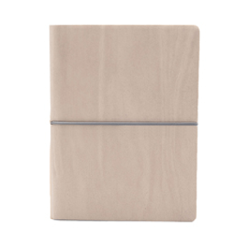 IN TEMPO Taccuino Evo Ciak - 9 x 13 cm - fogli bianchi - copertina rosa antico - In Tempo