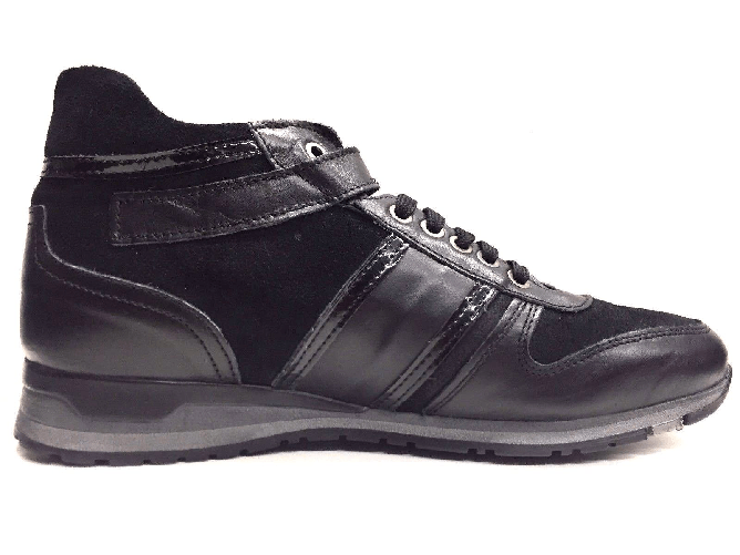 OLD SCARPE SNEAKERS CASUAL UOMO OLD ORIGINALE 1041 PELLE SHOES A/I NEW Colore Nero,Taglia 40