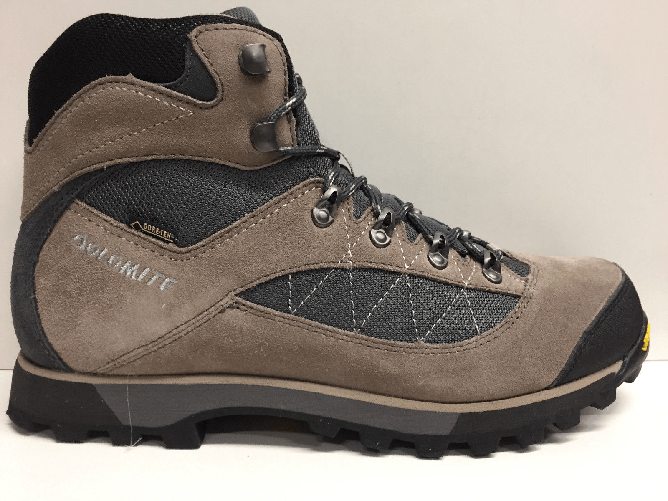 DOLOMITE SCARPE UOMO DOLOMITE ORIGINALI 855719 ZERNEZ GTX PELLE SHOES TREKKING Colore CASTORO/CARBONE,Taglia 41 e 1/2