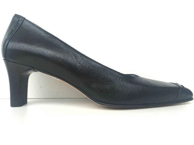 D'ALESSANDRO SCARPE DECOLTE SANDALO CASUAL DONNA D ALESSANDRO 8040 ORIGINALE NERO PELLE NEW Colore Nero,Taglia 39,5