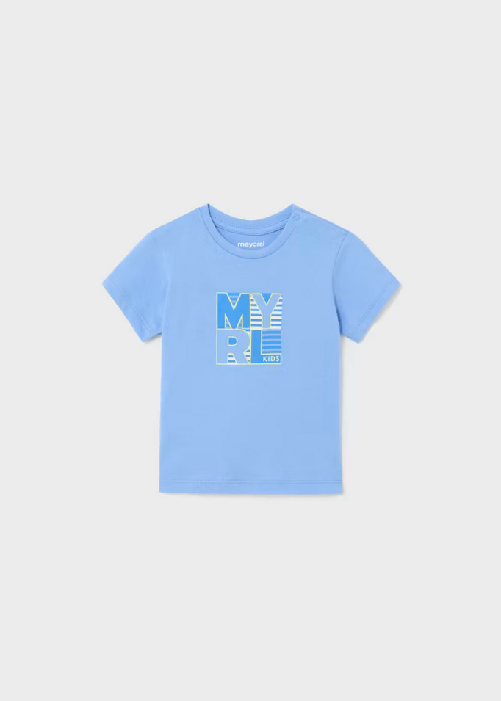 MAYORAL MAGLIA T SHIRT NEONATO MAYORAL 00106 106 COTONE 23 BLU ORIGINALE PE 2024 Colore Blu,Taglia 18 mesi