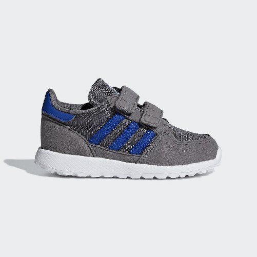 ADIDAS SCARPE SNEAKERS BIMBO ADIDAS ORIGINALE FOREST GROOVE CF I AQ1803 PE NUOVO Colore Grigio,Taglia 20