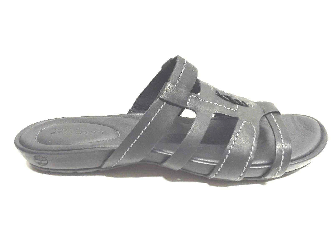 TIMBERLAND SCARPE CIABATTE DONNA TIMBERLAND ORIGINALI PLEASANT BAY SLIDE 28629 PELLE SHOES Colore Nero,Taglia 40