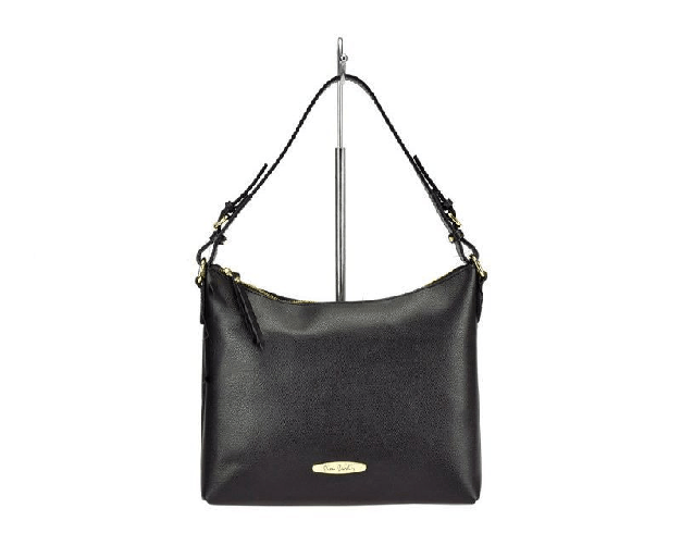 PIERRE CARDIN BORSA BORSE DONNA PIERRE CARDIN ORIGINALE 55016 TSC08 MELODY PELLE BAG P/E 2017 Colore Nero,Taglia H 25 X L 30 X P 8