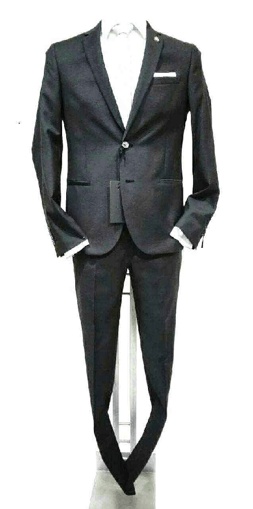 MANUEL RITZ ABITO VESTITO CERIMONIA COMPLETO UOMO MANUEL RITZ 2431A3209 183113 99 GRIGIO PE Colore Grigio,Taglia IT 46