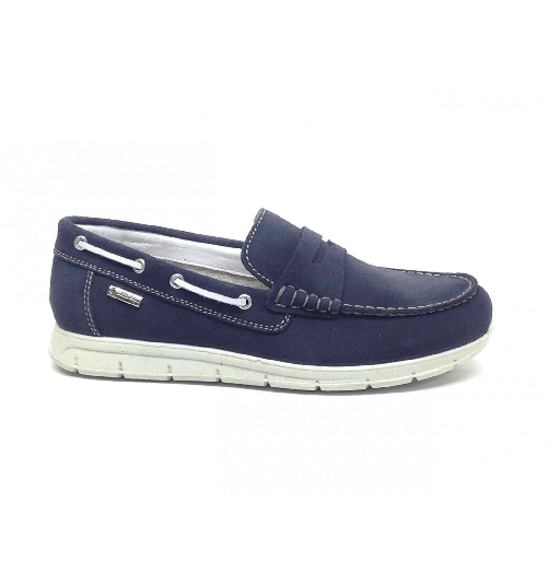 IGI&CO SCARPE MOCASSINO CASUAL UOMO IGIECO 57030 PELLE BLU PE NUOVO Colore Blu,Taglia 40